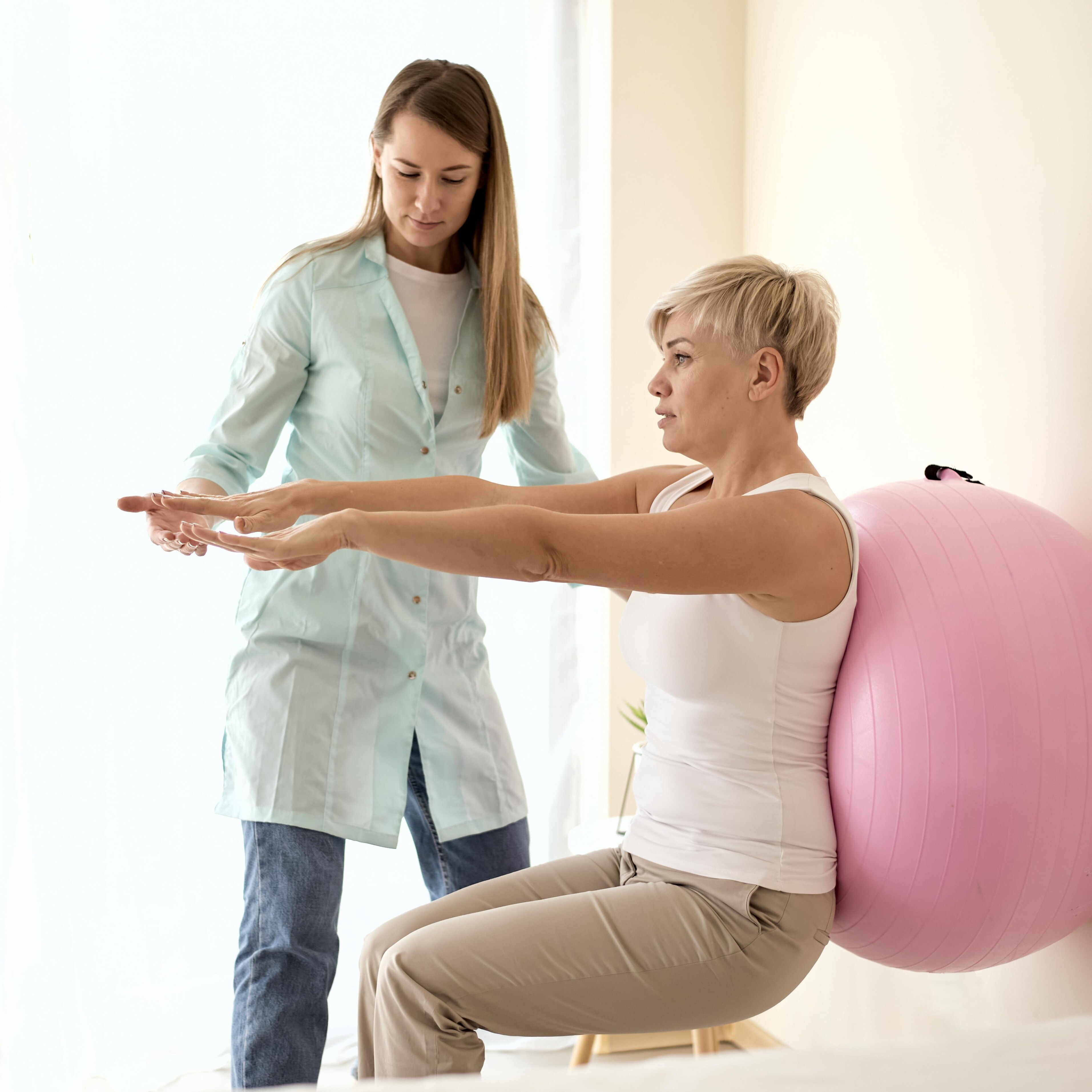 Physiotherapy for cancer patients, illustrating methods to manage pain and enhance quality of life for those with cancer.